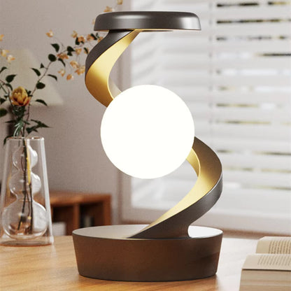 Sleek 360 Degree Floating Desk Lamp - Luxicro