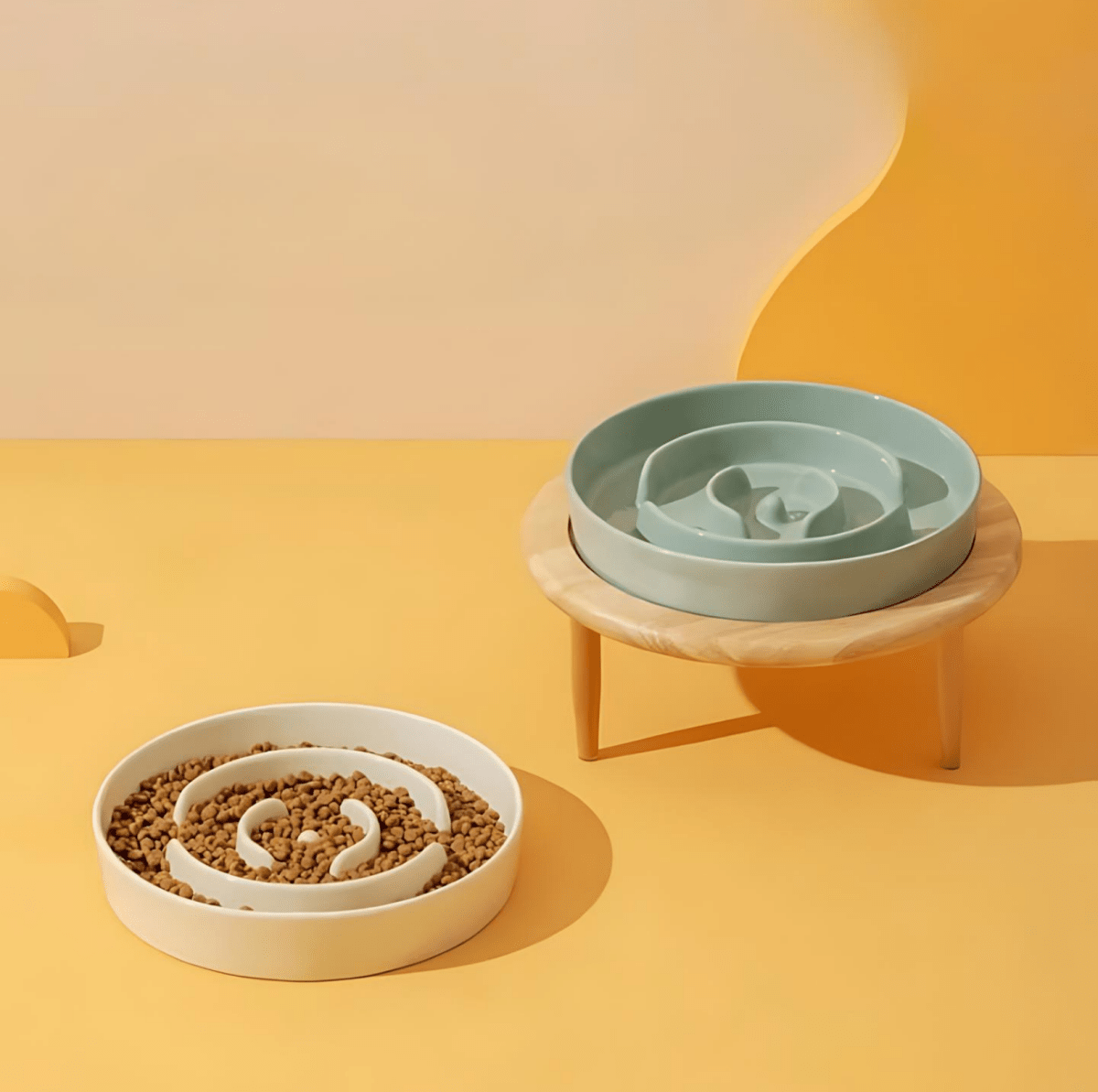 Pet Slow Eating Bowl for Dogs and Cats