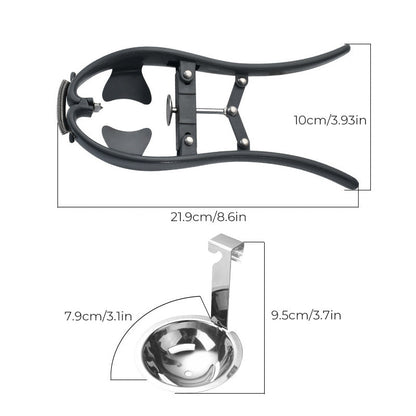 Simple 2-in-1 Egg Slicer Tool