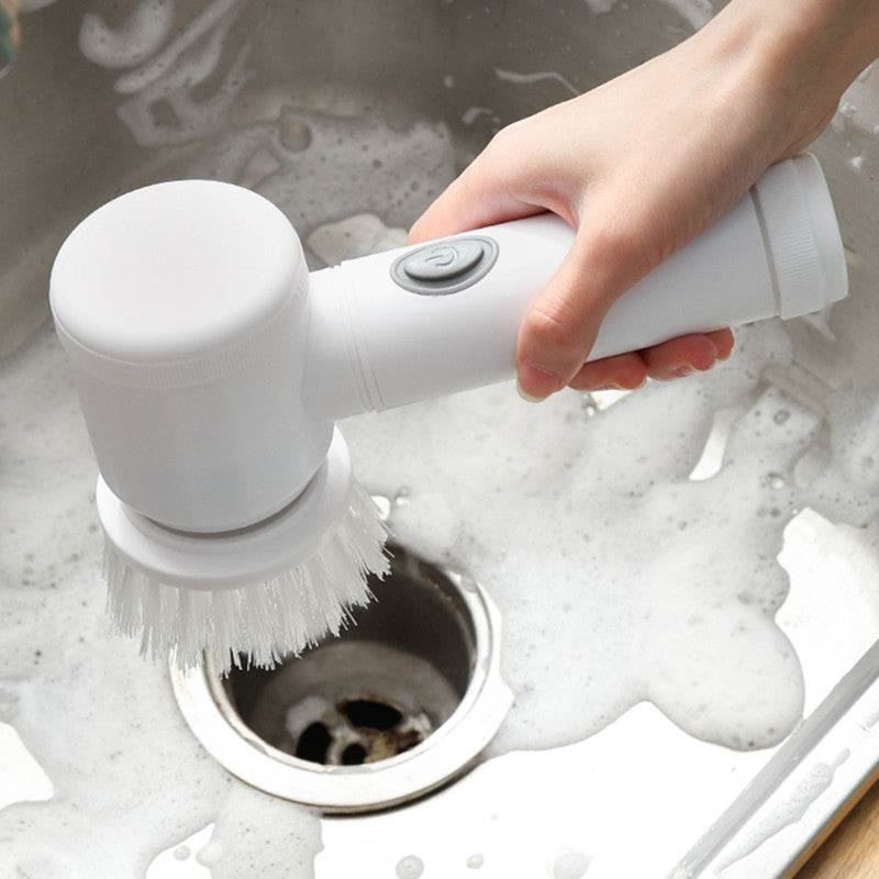 Powerful Cordless Scrubbing Brush Cleaner