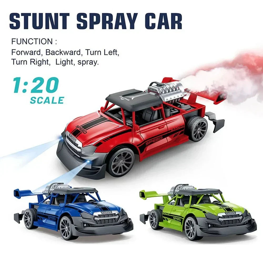 Turbo Remote Control Jumping Car with Launcher - Luxicro