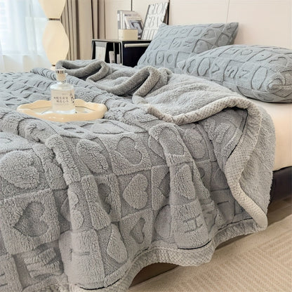 Cozy Soft Plush Throw Blanket for Home