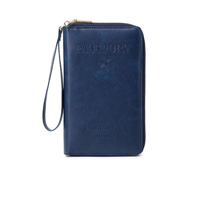 Travel RFID Blocking Passport Wallet