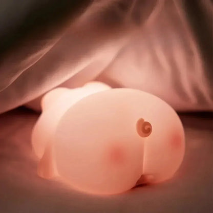 Gentle Kids Night Lamp with Timer and Cute Animal Design