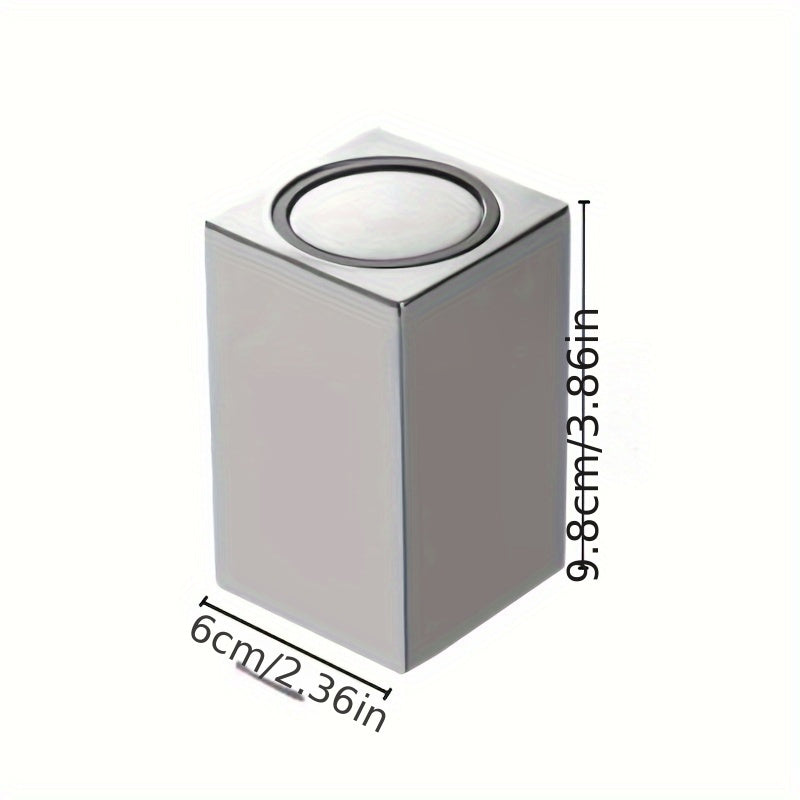 Stainless Steel Toothpick Holder - Clean and Compact