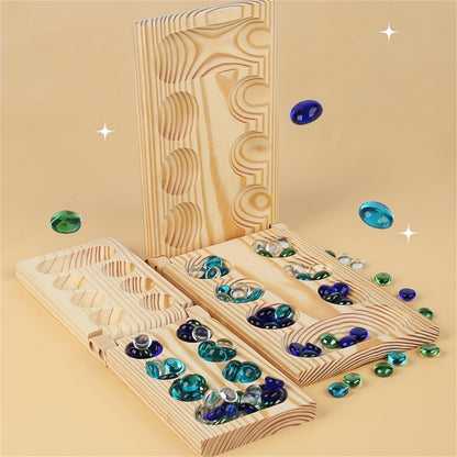 Compact Travel Mancala Board Game for Family Fun