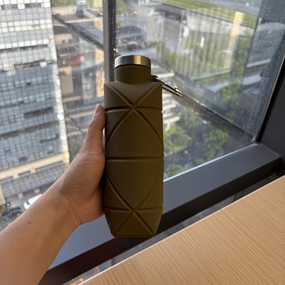 Foldable Silicone Water Bottle | Lightweight Travel Flask