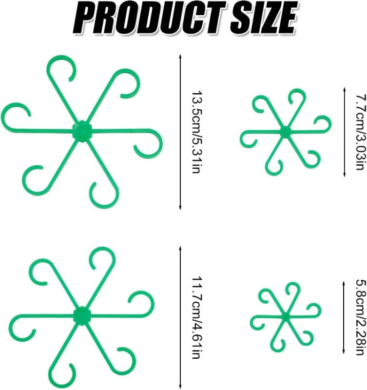 Adjustable Outdoor Plant Support Rings