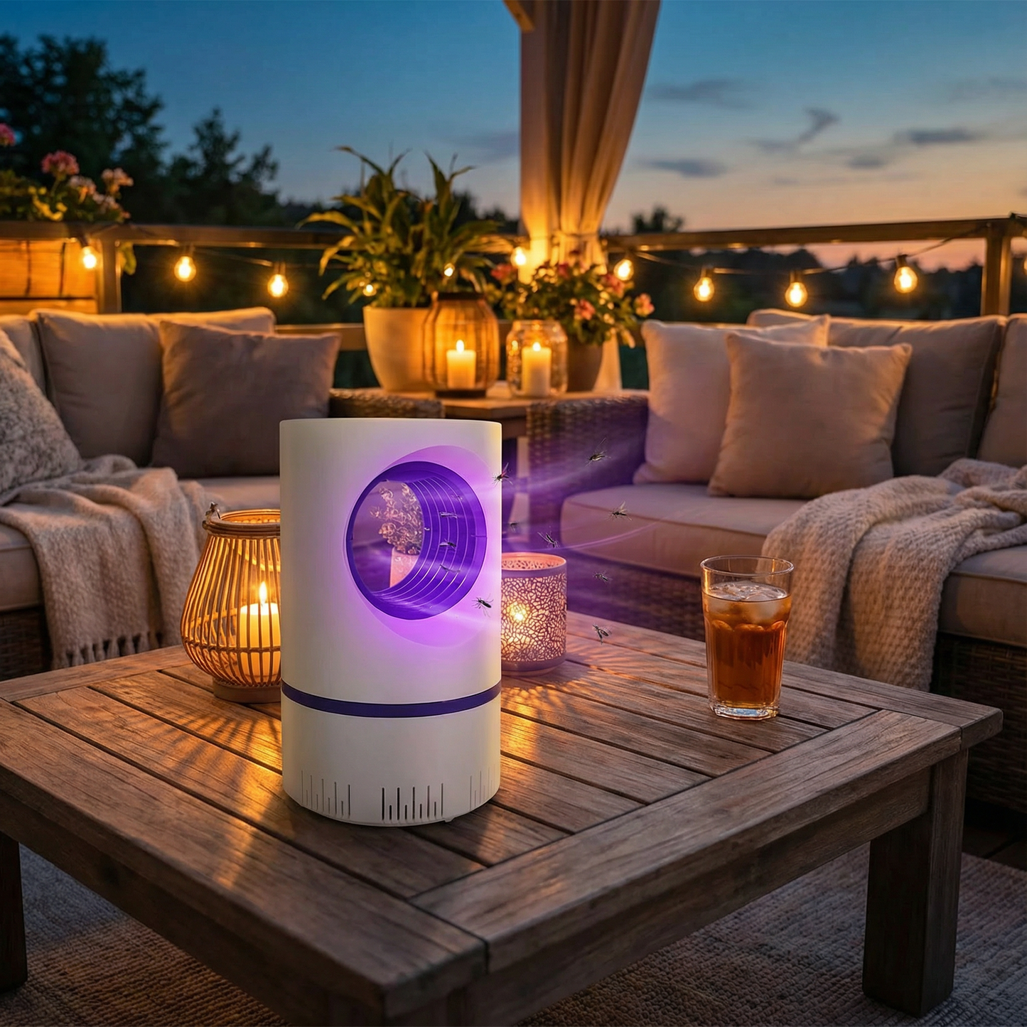 Effective UV Bug Zapper for Home and Yard Mosquito Killer