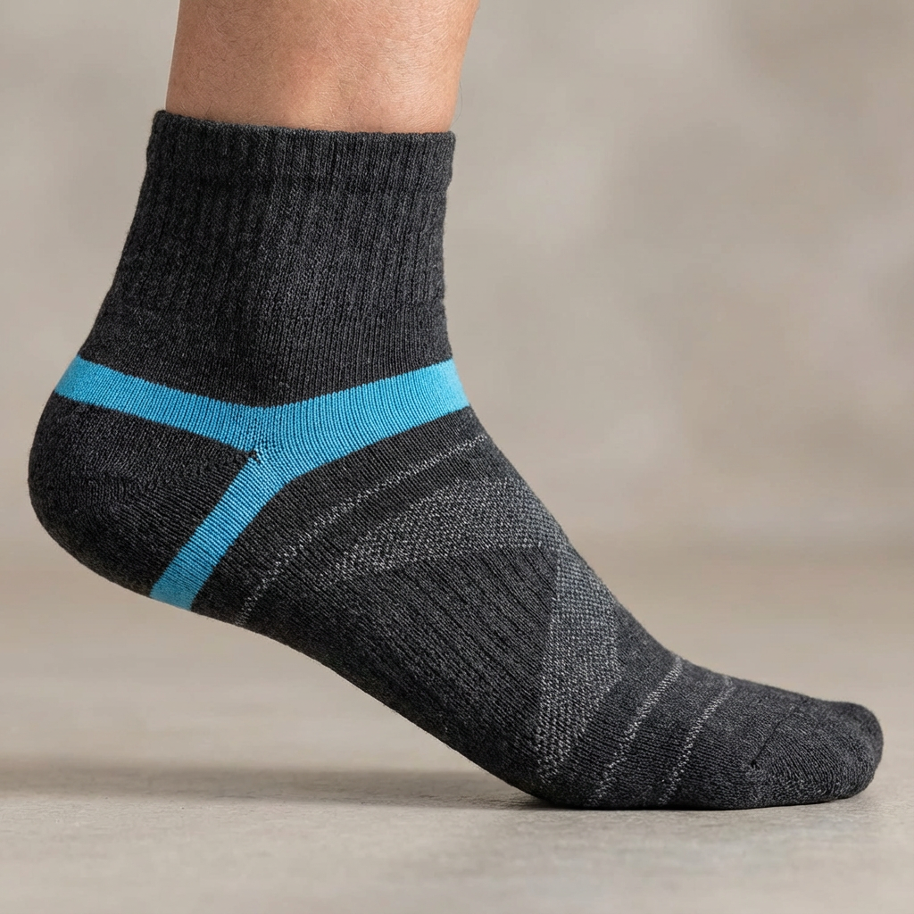 Athletic Fit Men's Performance Socks 3 Pack - Luxicro