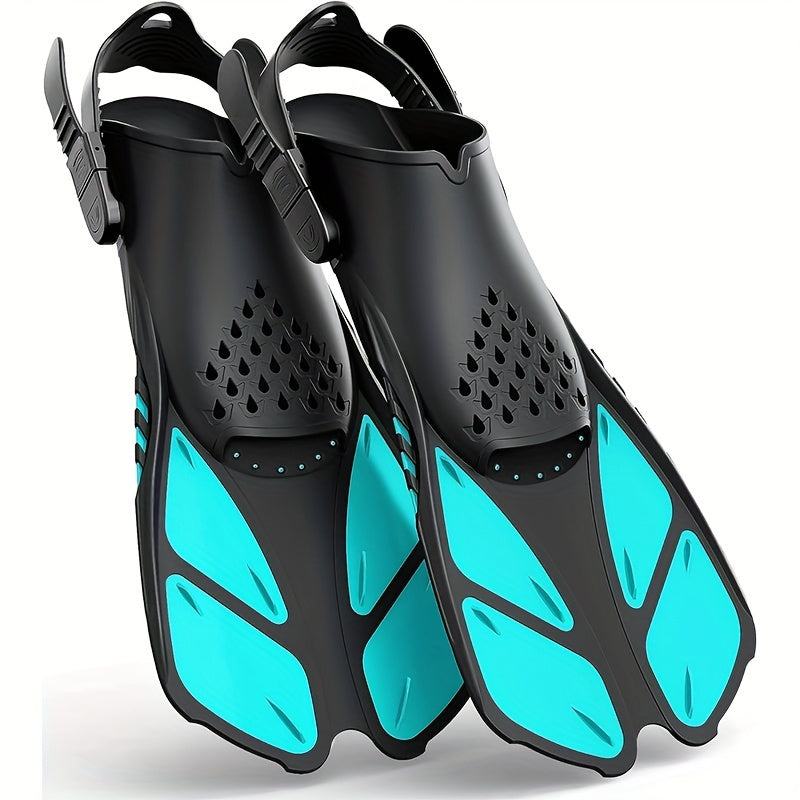 Compact Unisex Snorkel Fins for Travel