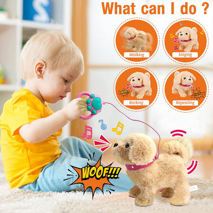 Fun Interactive Plush Dog Toy