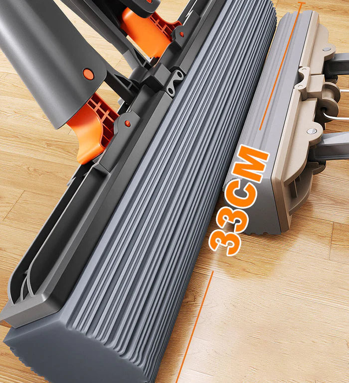 Effortless Cleaning Mop with Automatic Scrubbing Feature