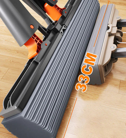 Effortless Cleaning Mop with Automatic Scrubbing Feature