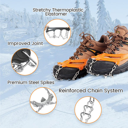 Anti Slip Snow Grips for Winter Walking Safety