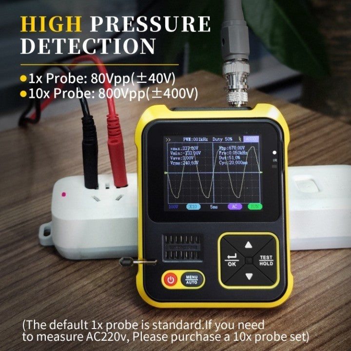Accurate 2-in-1 Digital Multimeter Tester