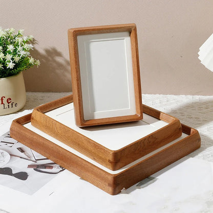 Classic Wooden Picture Frame Elegant Home Decor