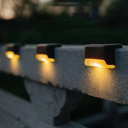 Green Solar Powered Garden Lights