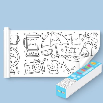 Big Creative Children's Drawing Paper Roll