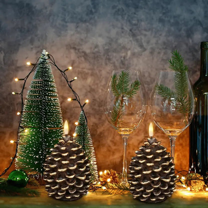 Warm Ambient Table Candle for Home Decor