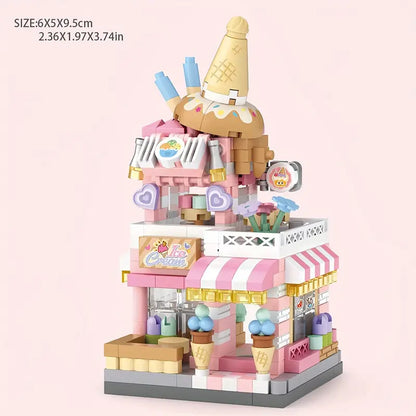 Miniature City Building Kit Set
