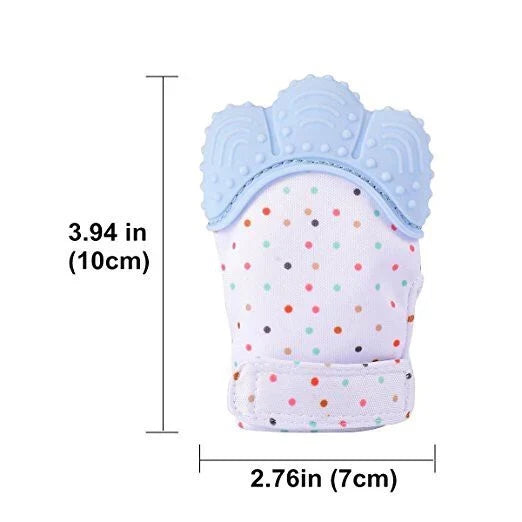 Baby Teether Glove with Gentle Chewable Tips
