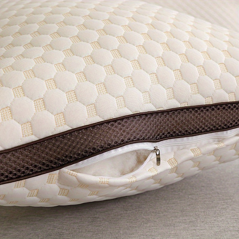 Plush 3D Contour Support Pillow