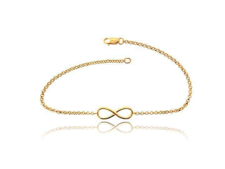 Luxurious 14K Gold Endless Loop Bracelet - Luxicro