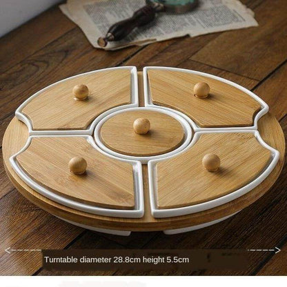 Round 5 Piece Ceramic Serving Dish