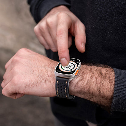 Classic Sport Leather Strap For Apple Watch