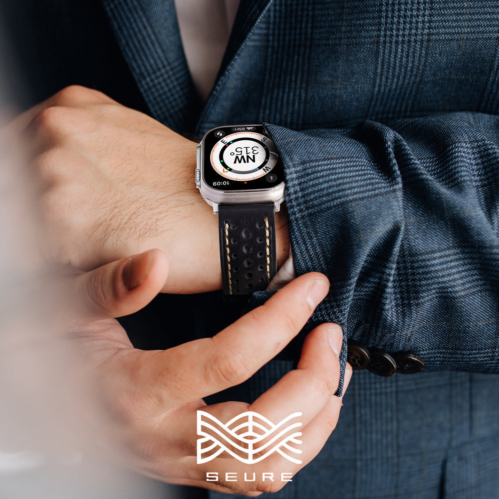 Classic Sport Leather Strap For Apple Watch