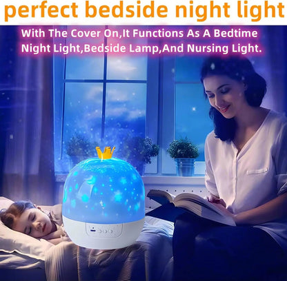Cosmic 2-in-1 Star Projector Night Lamp