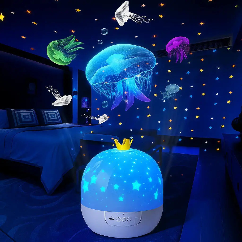 Cosmic 2-in-1 Star Projector Night Lamp - Luxicro