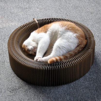Foldable Cat Scratcher Bed Board - Luxicro