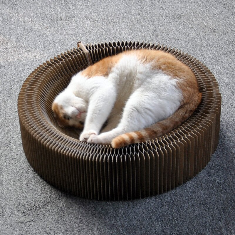 Collapsible Kitty Scratch Pad Board - Luxicro
