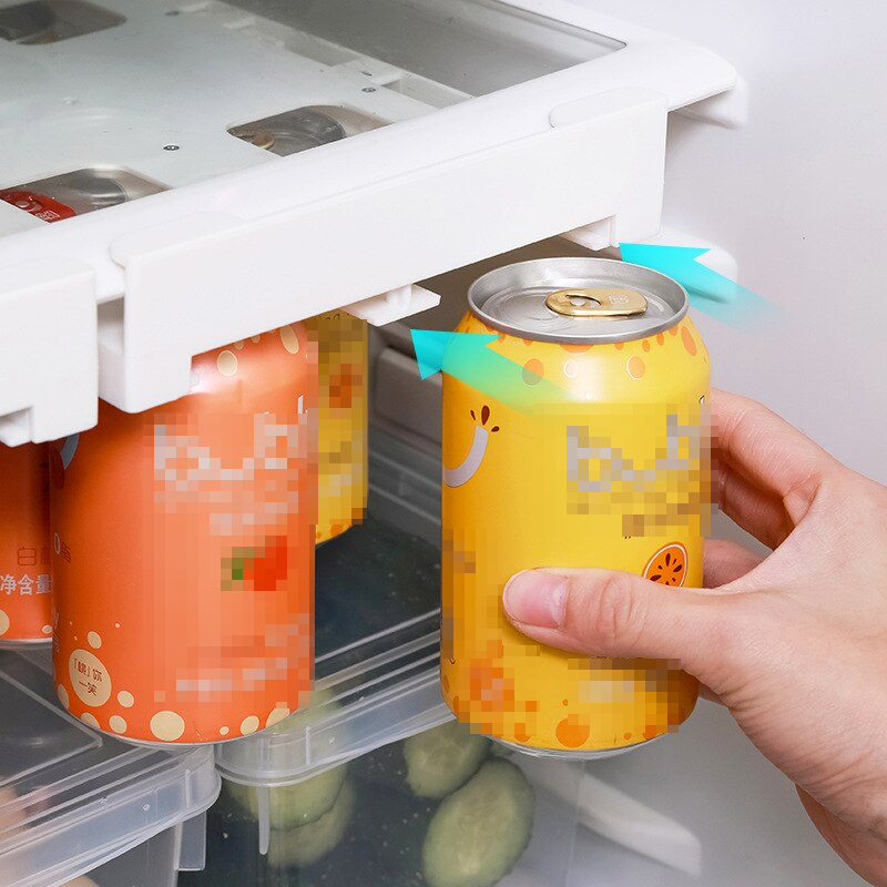 Easy Access Fridge Storage Slide Shelf