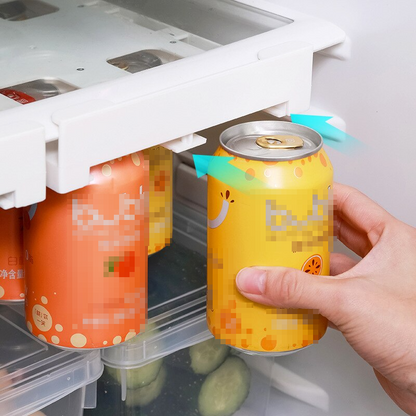 Easy Access Fridge Storage Slide Shelf