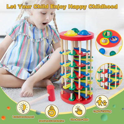 Classic Wood Building Block Set