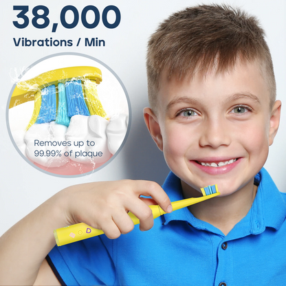 Colorful Childrens Electric Toothbrush with Timer