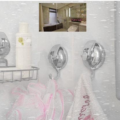 Strong 2-Pack Vacuum Suction Cup Hooks