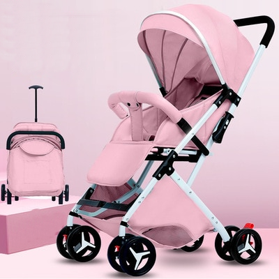 Lightweight Folding Baby Stroller
