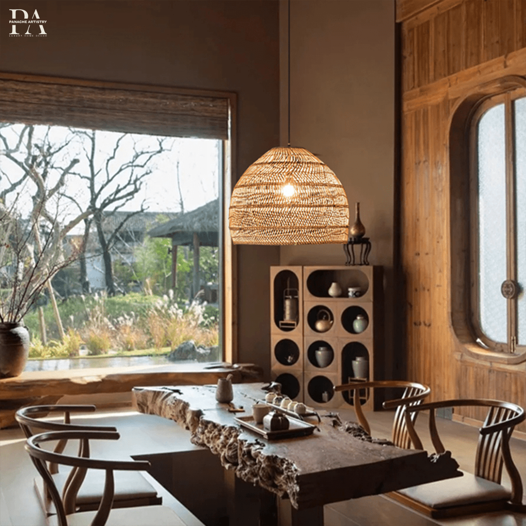 Coastal Woven Hanging Light