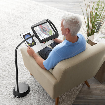 Bright Adjustable Floor Lamp for Reading