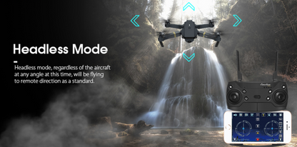 Compact Lightweight HD Foldable Drone 2MP Camera
