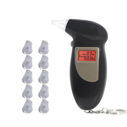 Portable Digital Breathalyzer Alcohol Tester - Luxicro
