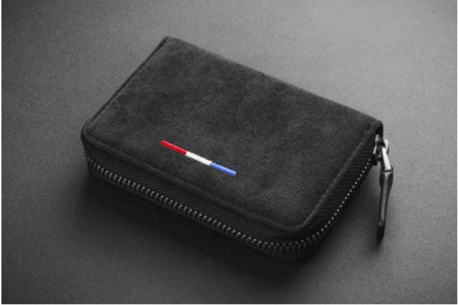Slim Genuine Leather Men's Card Holder