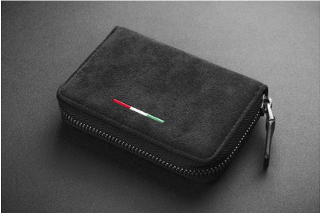 Slim Genuine Leather Men's Card Holder