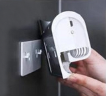 Compact UV Toothbrush Sanitizer with Auto Toothpaste Dispenser