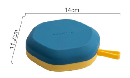 Flexible Ice Cube Tray with Easy Removal Lid