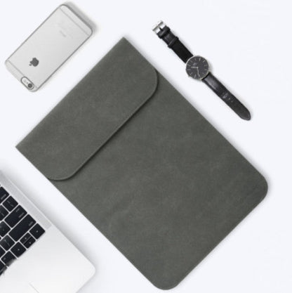 Thin Laptop Cover with Cushioned Protection and Secure Closure